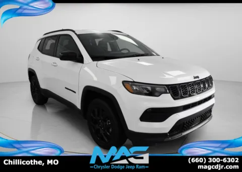 White 2026 Jeep Compass Latitude for sale in Chillicothe, MO