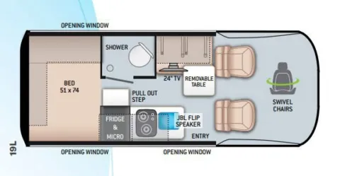 More photos of 2022 Thor Tranquility 19L at MAG CDJR, MO