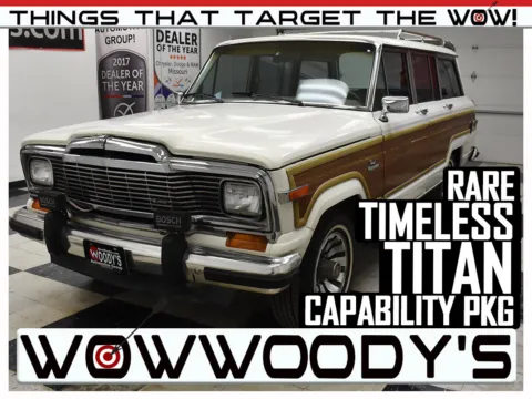 White 1984 Jeep Grand Wagoneer Grand for sale in Chillicothe, MO