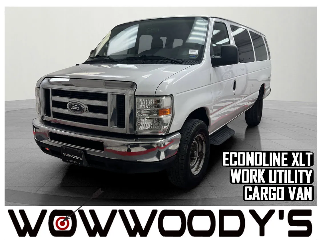 White 2013 Ford Econoline Wagon XLT for sale in Chillicothe, MO