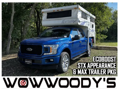 Blue 2018 Ford F-150 XL Truck Camper for sale in Chillicothe, MO