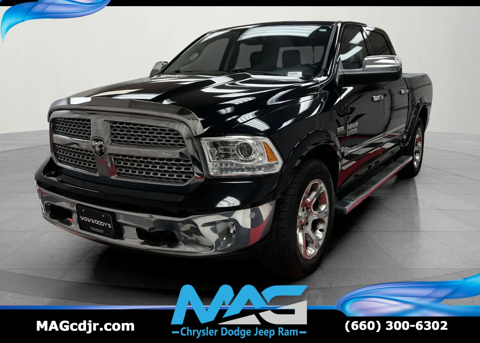 Black 2014 Ram 1500 Laramie for sale in Chillicothe, MO