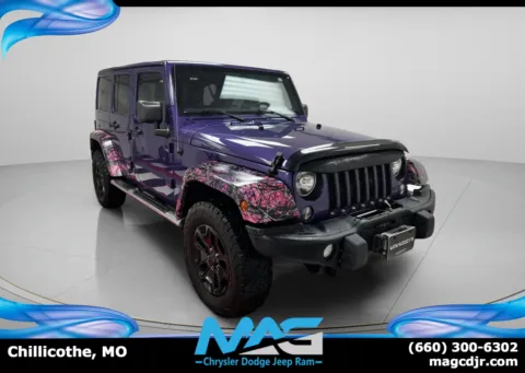 Purple 2016 Jeep Wrangler Unlimited Backcountry for sale in Chillicothe, MO