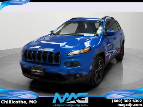 Blue 2018 Jeep Cherokee Latitude for sale in Chillicothe, MO