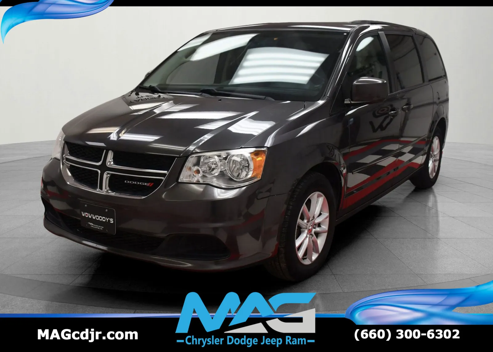 Gray 2016 Dodge Grand Caravan SXT for sale in Chillicothe, MO