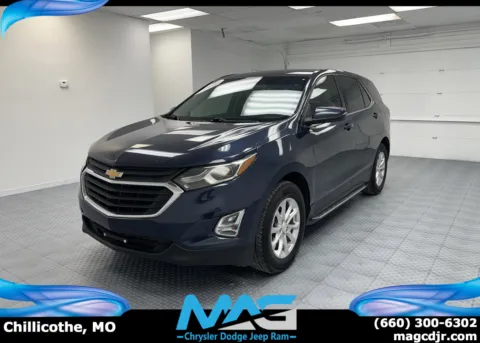 Blue 2018 Chevrolet Equinox LT for sale in Chillicothe, MO