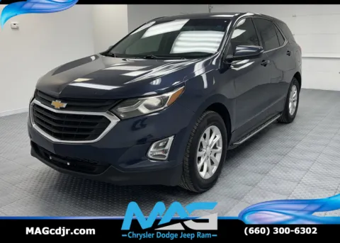 Blue 2018 Chevrolet Equinox LT for sale in Chillicothe, MO