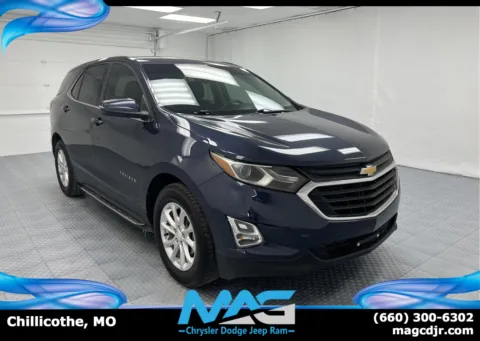 Blue 2018 Chevrolet Equinox LT for sale in Chillicothe, MO