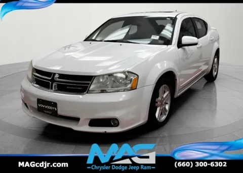 White 2013 Dodge Avenger SXT for sale in Chillicothe, MO