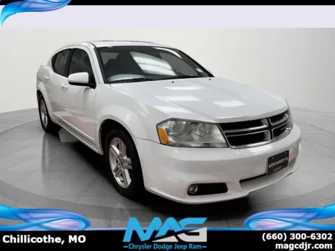 White 2013 Dodge Avenger SXT for sale in Chillicothe, MO