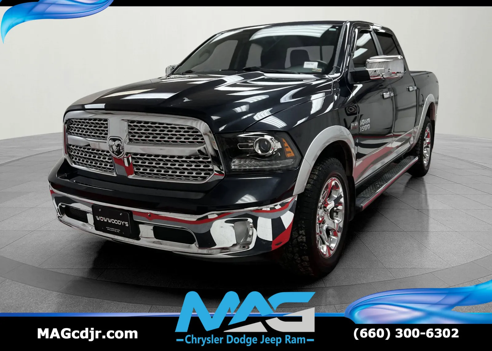 Gray 2013 Ram 1500 Laramie for sale in Chillicothe, MO