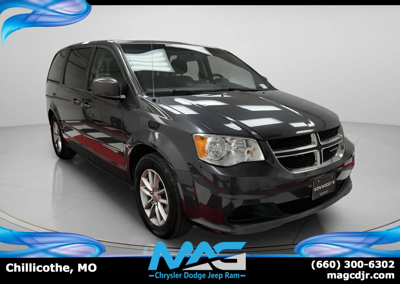 Gray 2016 Dodge Grand Caravan SE Plus for sale in Chillicothe, MO