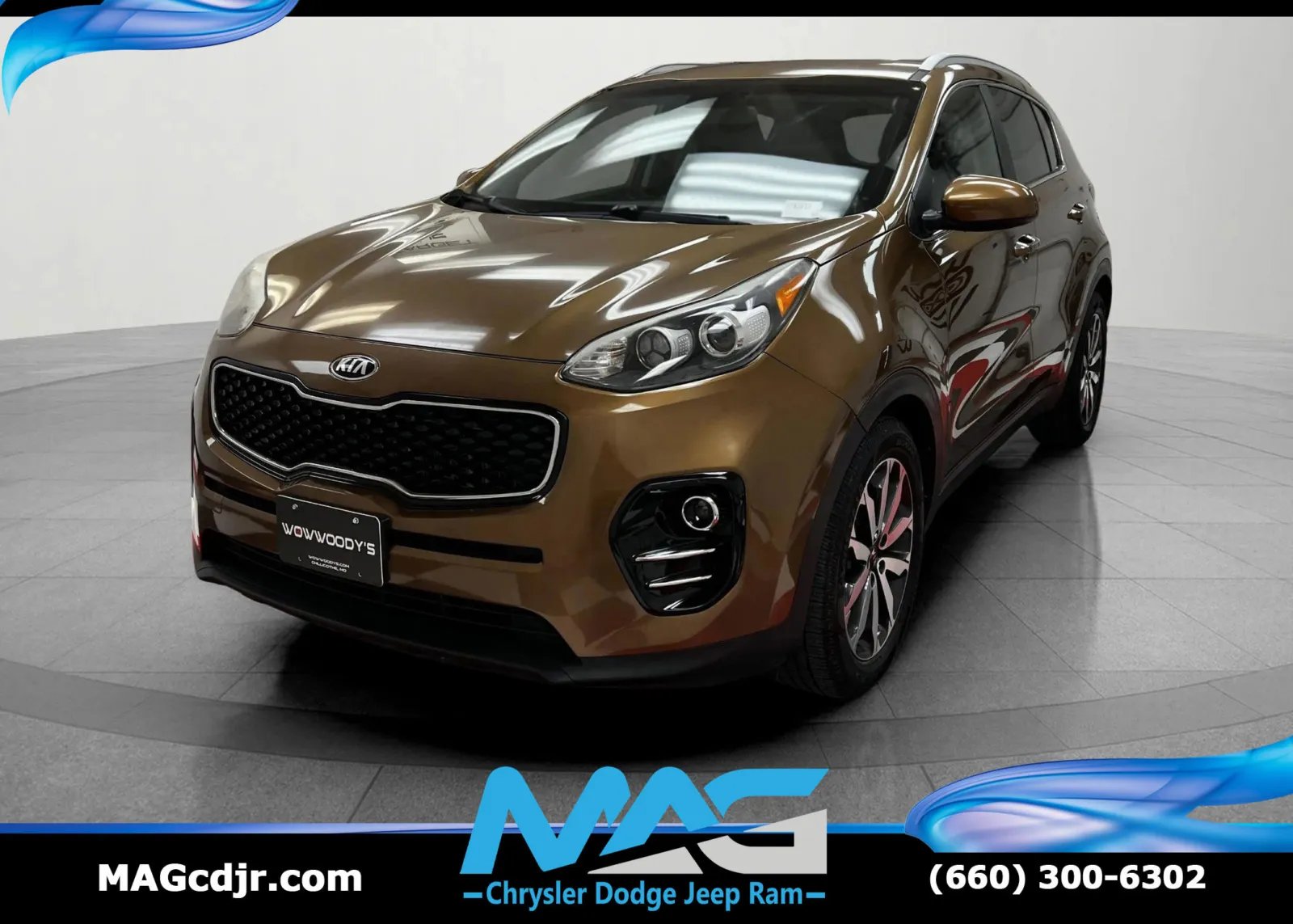 Beige 2017 Kia Sportage EX for sale in Chillicothe, MO