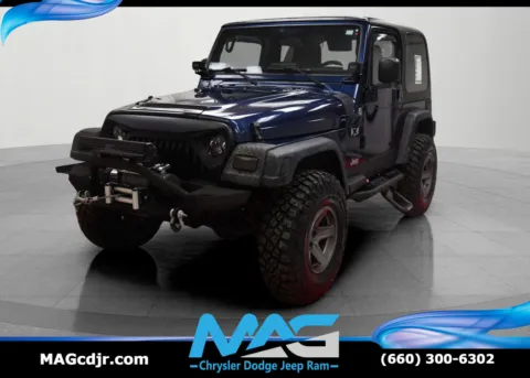 Blue 2005 Jeep Wrangler X for sale in Chillicothe, MO