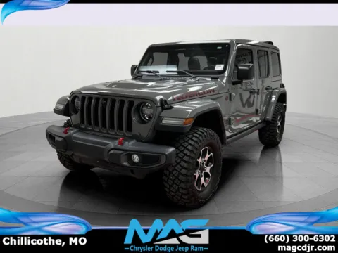 Gray 2021 Jeep Wrangler Unlimited Rubicon for sale in Chillicothe, MO
