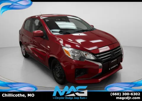 Red 2021 Mitsubishi Mirage ES for sale in Chillicothe, MO