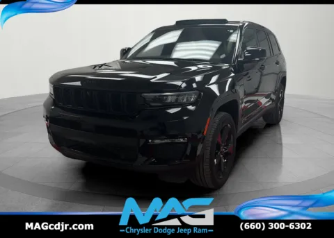 Black 2024 Jeep Grand Cherokee L Limited for sale in Chillicothe, MO