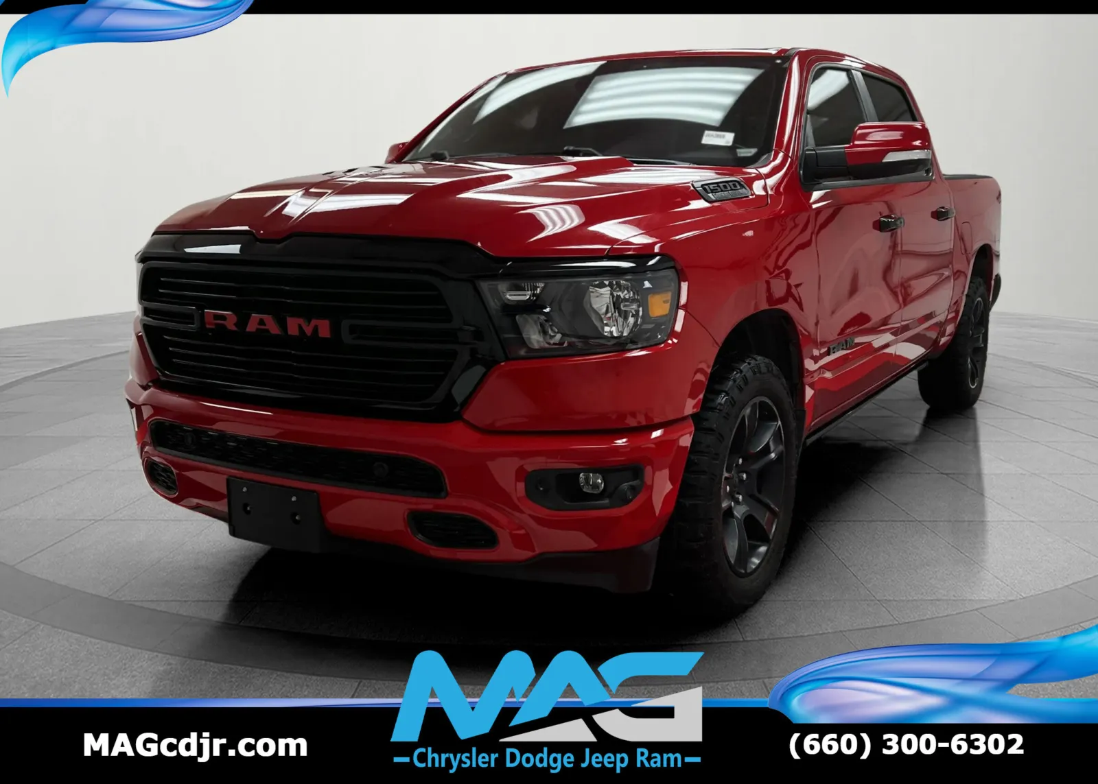 Red 2020 Ram 1500 Big Horn for sale in Chillicothe, MO
