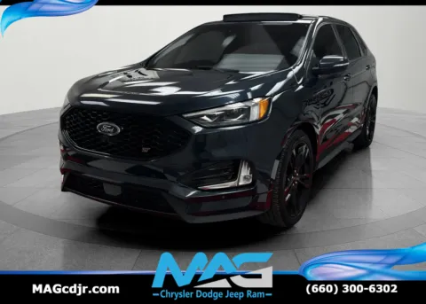 Blue 2022 Ford Edge ST for sale in Chillicothe, MO