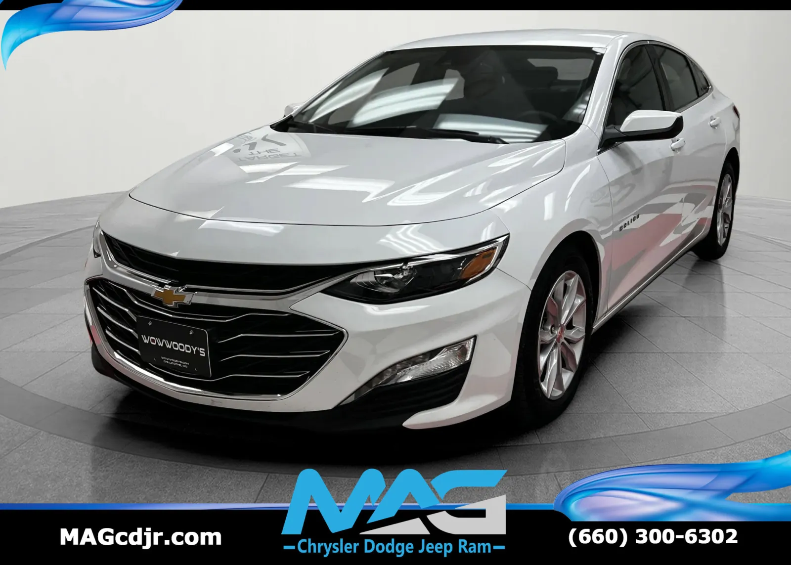 White 2025 Chevrolet Malibu LT for sale in Chillicothe, MO
