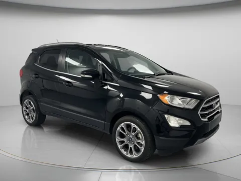 Black 2021 Ford EcoSport Titanium for sale in Chillicothe, MO