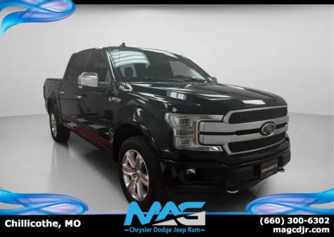 Black 2019 Ford F-150 Platinum for sale in Chillicothe, MO