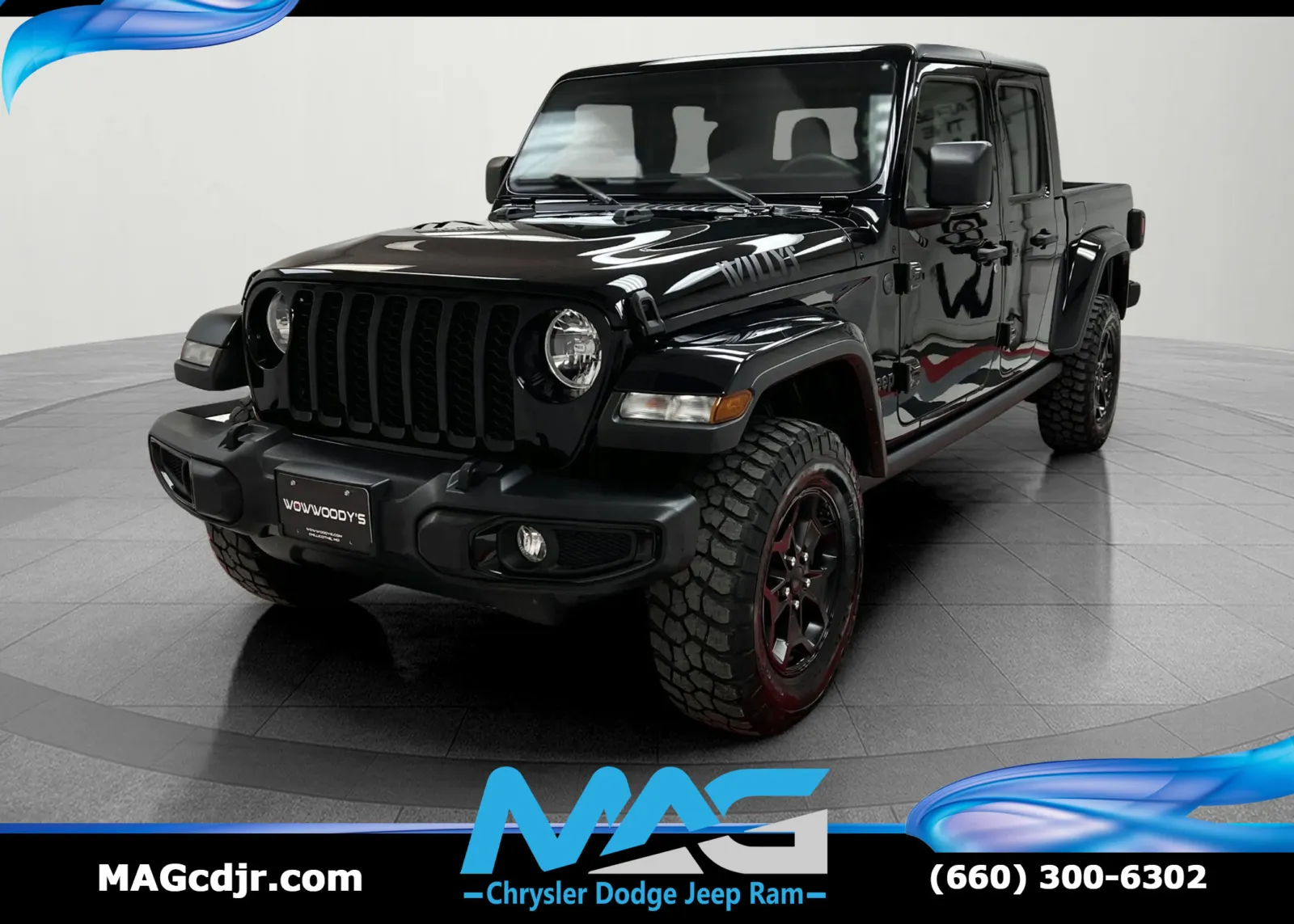 Black 2022 Jeep Gladiator Willys Sport for sale in Chillicothe, MO