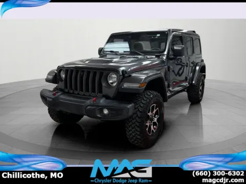 Gray 2021 Jeep Wrangler Unlimited Rubicon for sale in Chillicothe, MO