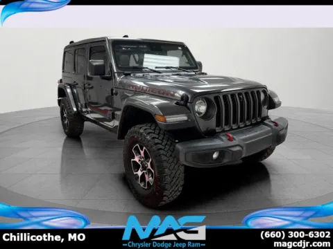 Gray 2021 Jeep Wrangler Unlimited Rubicon for sale in Chillicothe, MO