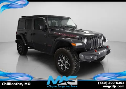 Gray 2021 Jeep Wrangler Unlimited Rubicon for sale in Chillicothe, MO