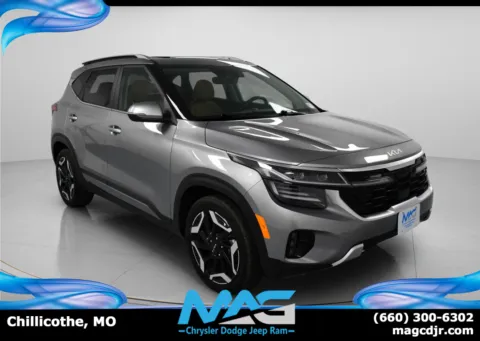Gray 2024 Kia Seltos SX for sale in Chillicothe, MO