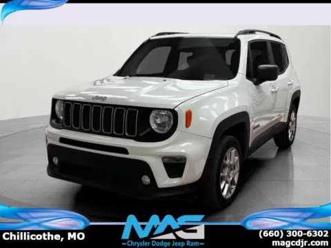 White 2023 Jeep Renegade Latitude for sale in Chillicothe, MO