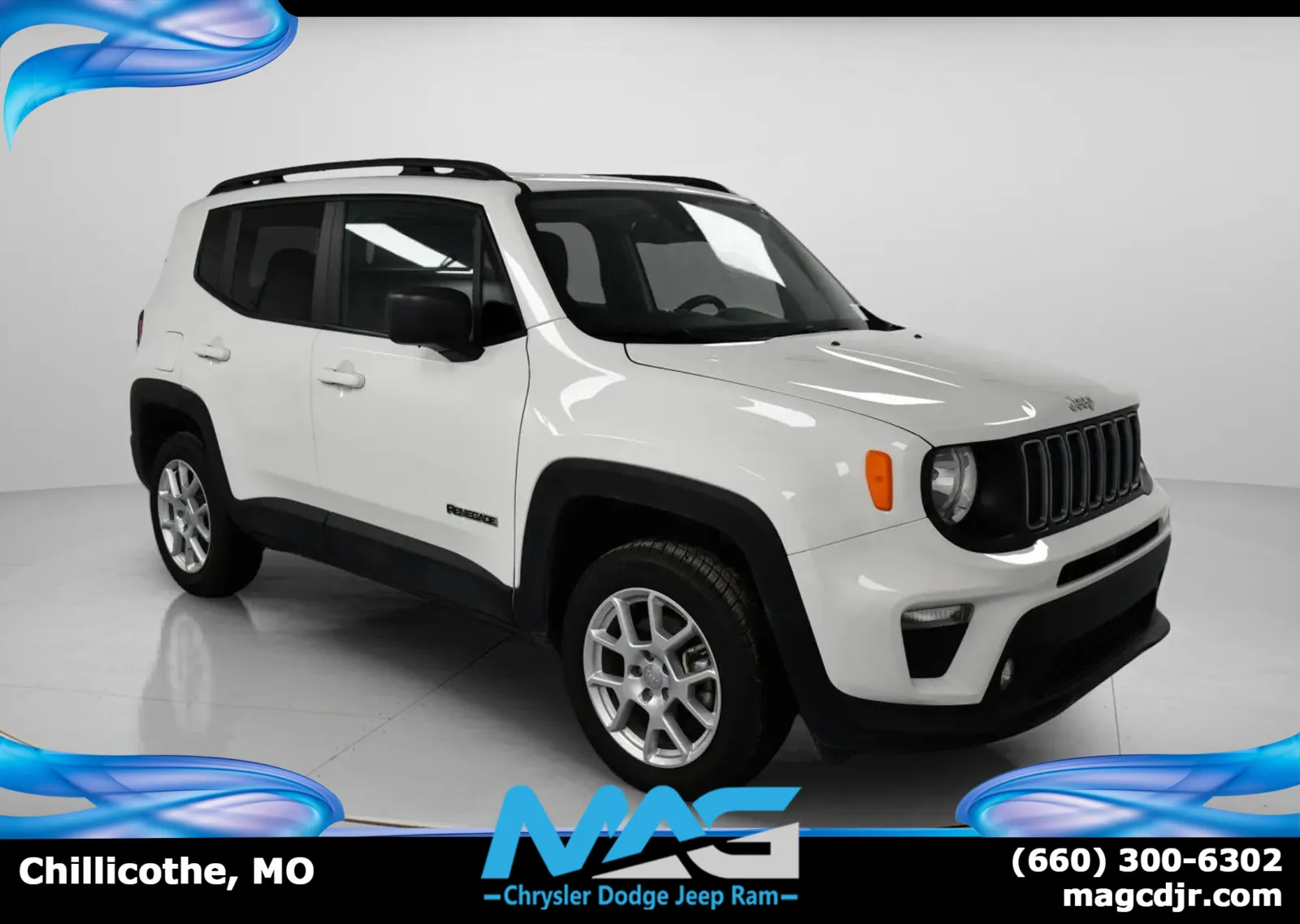White 2023 Jeep Renegade Latitude for sale in Chillicothe, MO