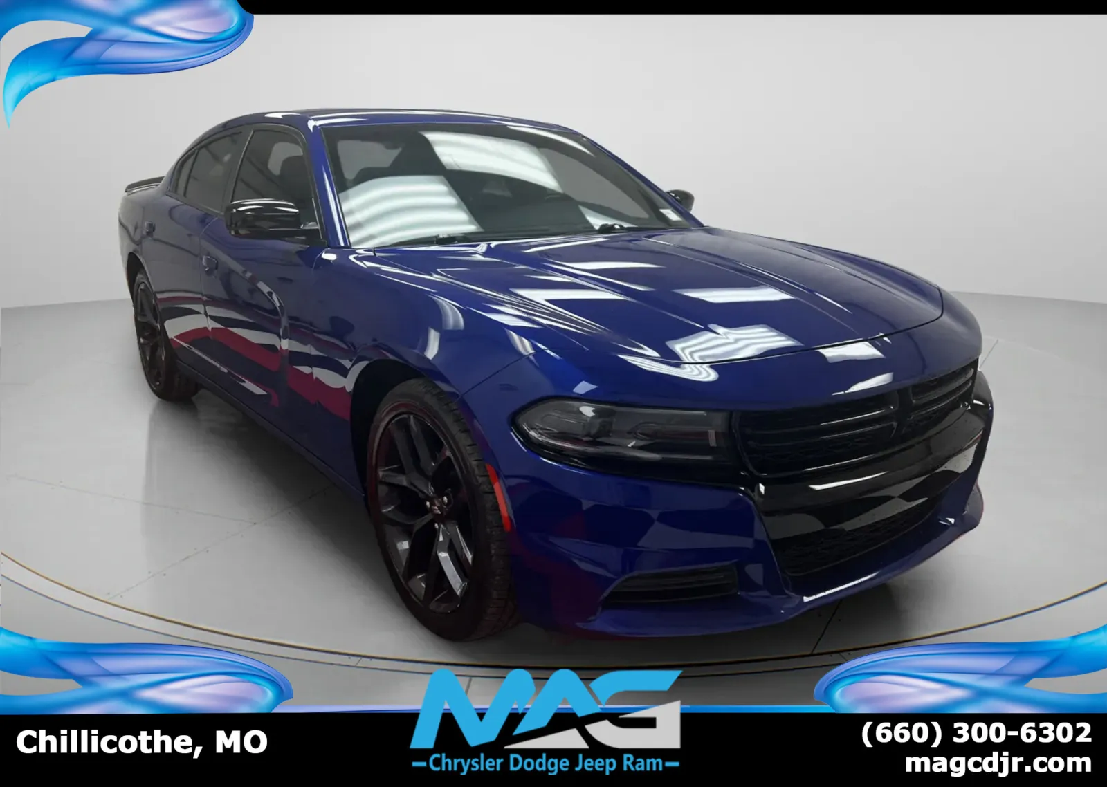 Blue 2022 Dodge Charger SXT for sale in Chillicothe, MO