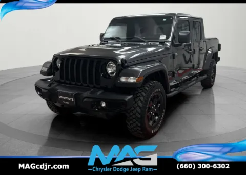 Gray 2022 Jeep Gladiator Willys for sale in Chillicothe, MO