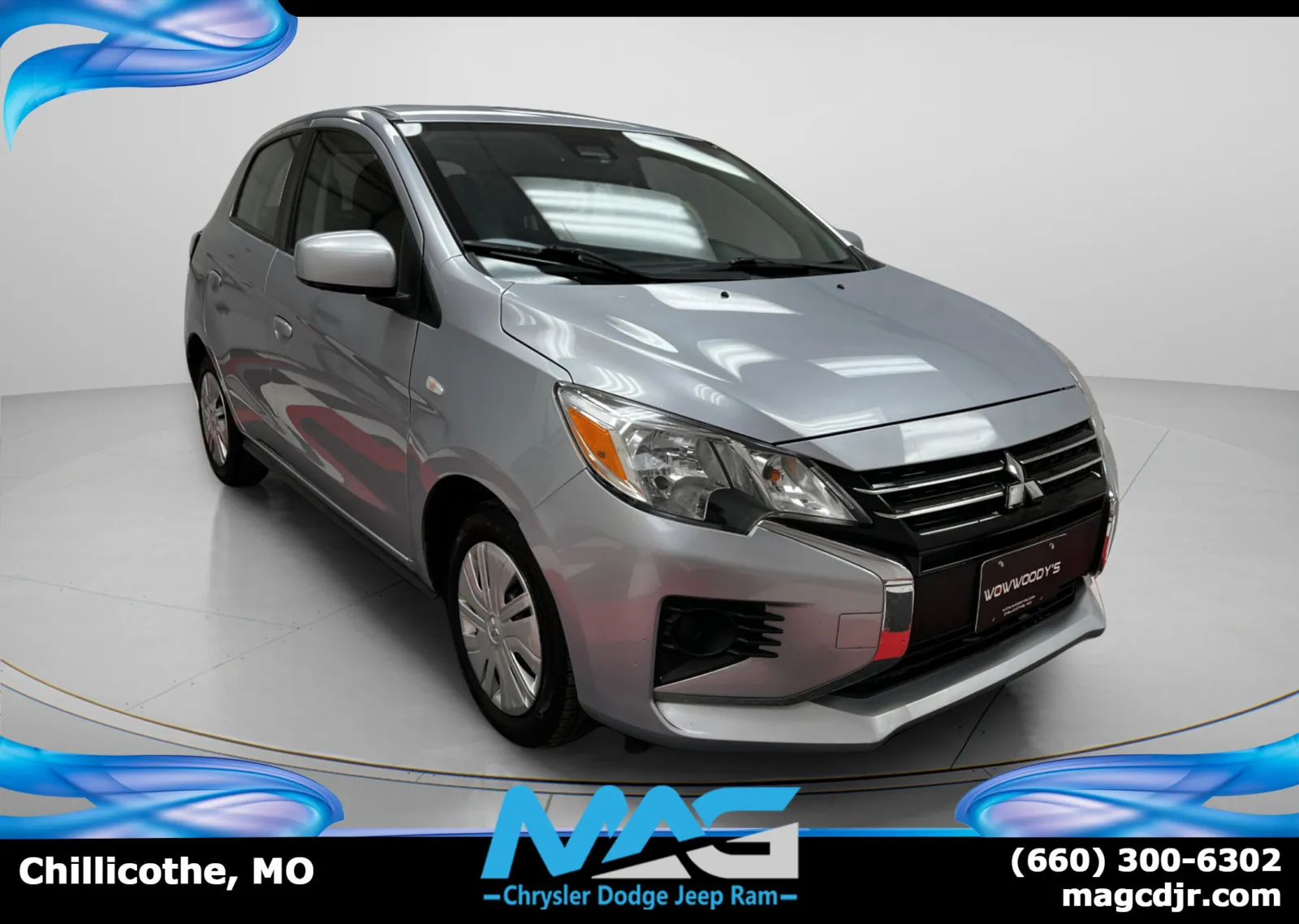 Silver 2022 Mitsubishi Mirage ES for sale in Chillicothe, MO