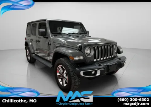 Gray 2019 Jeep Wrangler Unlimited Sahara for sale in Chillicothe, MO