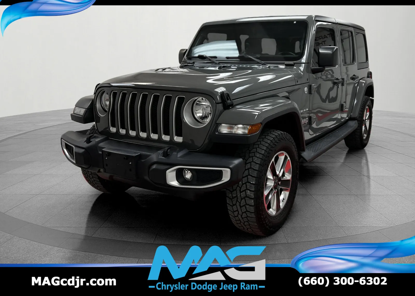 Gray 2019 Jeep Wrangler Unlimited Sahara for sale in Chillicothe, MO