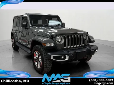 Gray 2019 Jeep Wrangler Unlimited Sahara for sale in Chillicothe, MO