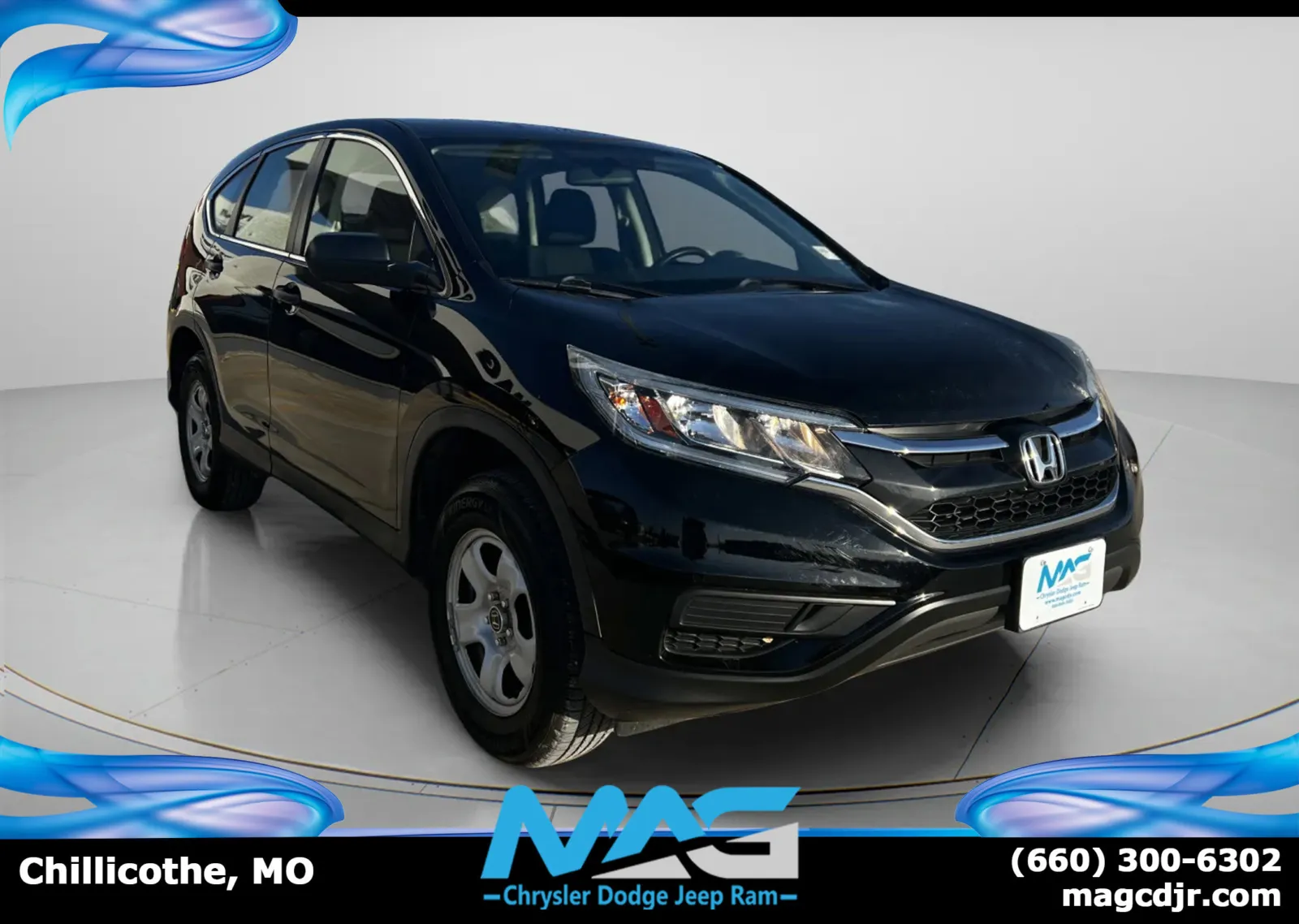 Black 2016 Honda CR-V LX for sale in Chillicothe, MO