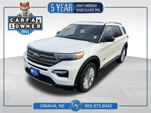 White 2023 Ford Explorer King Ranch for sale in Omaha, NE