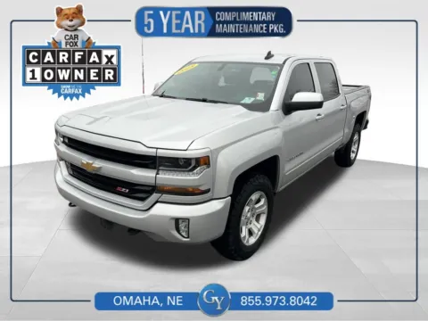 Silver 2018 Chevrolet Silverado 1500 LT for sale in Omaha, NE