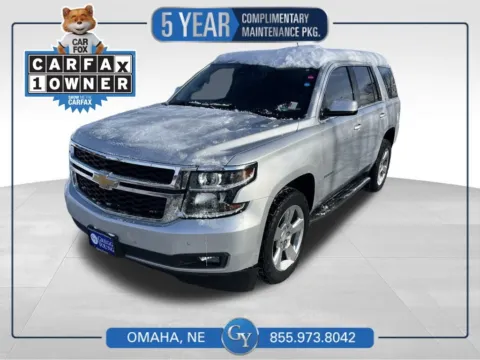 Silver 2019 Chevrolet Tahoe LT for sale in Omaha, NE