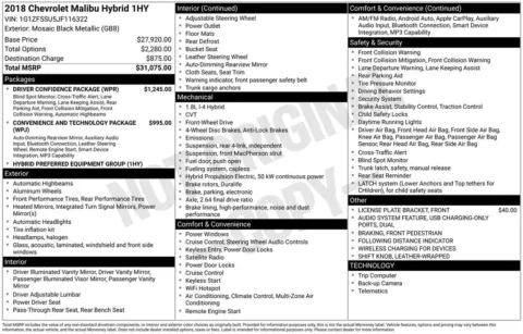 Photos of 2018 Chevrolet Malibu Hybrid for sale in Omaha, NE at Gregg Young Chevrolet - Omaha