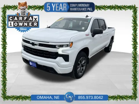 White 2024 Chevrolet Silverado 1500 RST for sale in Omaha, NE