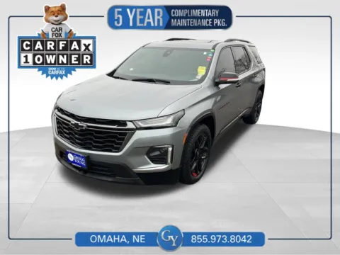 Gray 2023 Chevrolet Traverse Premier for sale in Omaha, NE