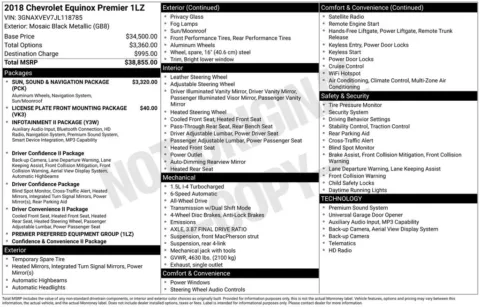 Photos of 2018 Chevrolet Equinox Premier for sale in Omaha, NE at Gregg Young Chevrolet - Omaha