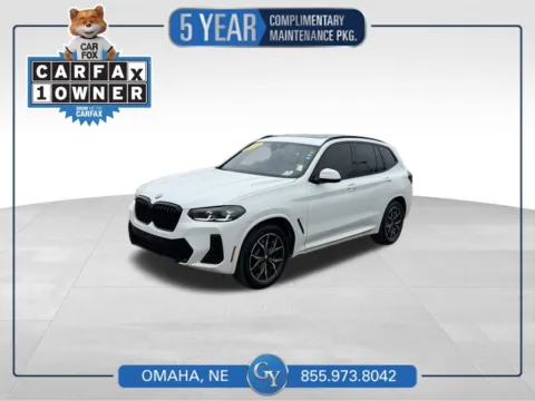 White 2023 BMW X3 xDrive30i for sale in Omaha, NE