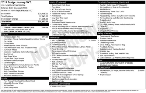 Photos of 2017 Dodge Journey SXT for sale in Omaha, NE at Gregg Young Chevrolet - Omaha