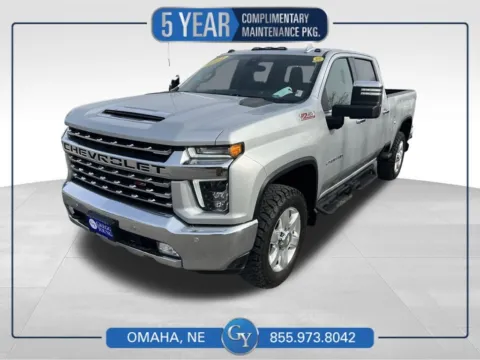 Silver 2021 Chevrolet Silverado 2500HD LTZ for sale in Omaha, NE
